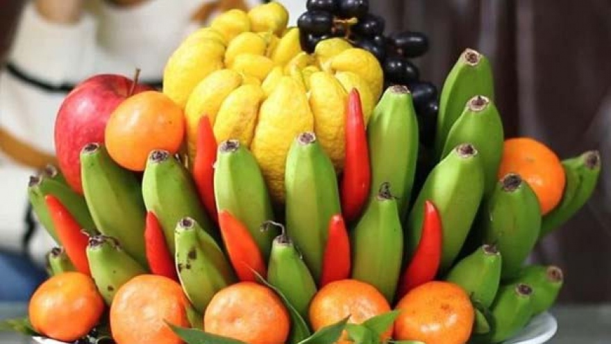 Tet fruit tray, indispensible part of Vietnamese culture